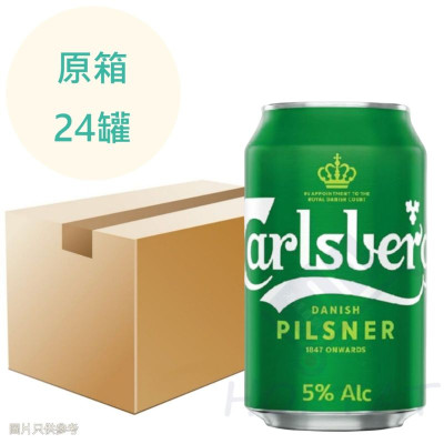 嘉士伯啤酒 330ml x24罐 原箱